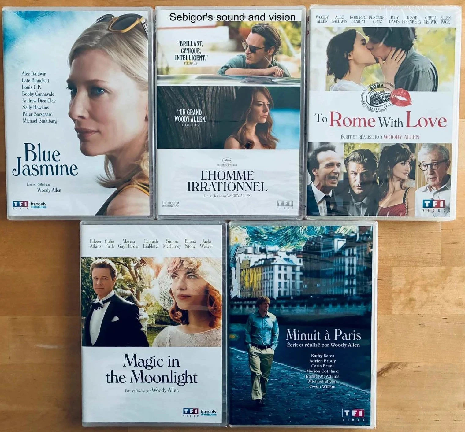 Coffret 5 DVD Woody Allen. – photo 3